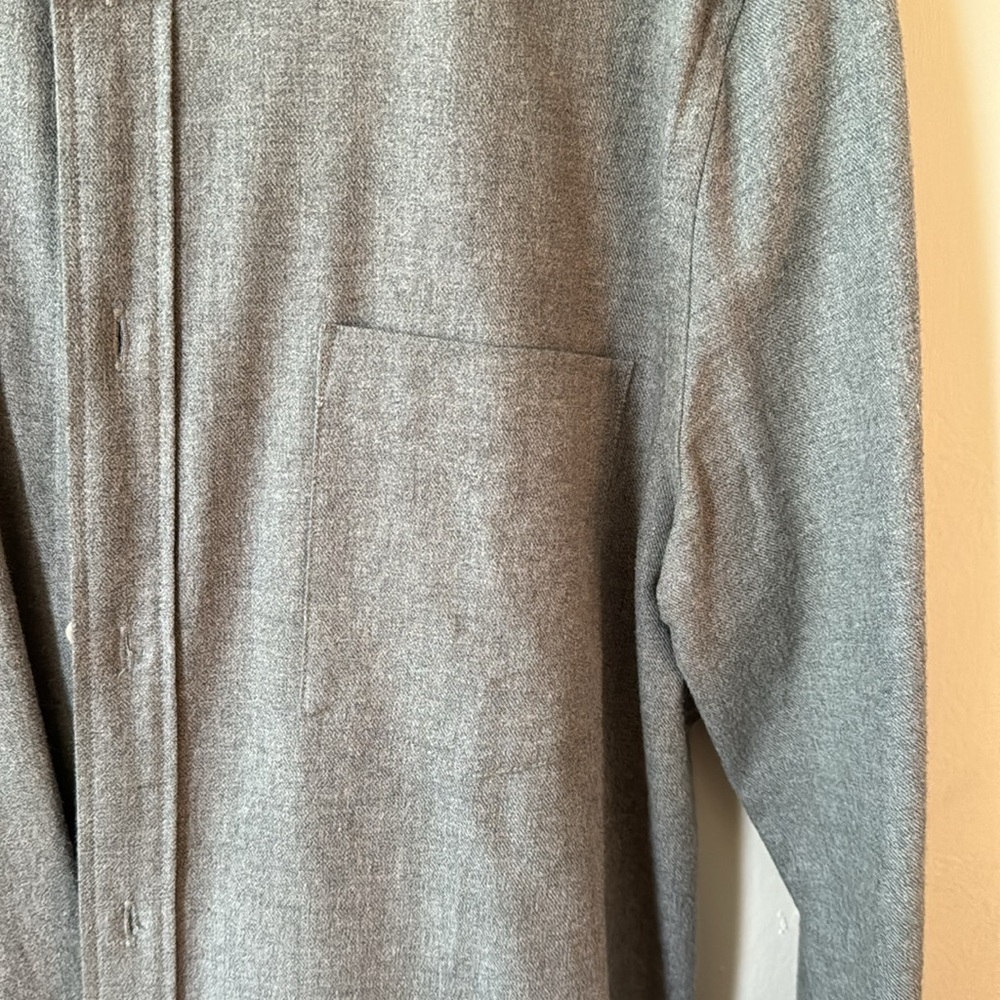 Everlane Flannel Cotton Button-up Shirt - Picture 3 of 5